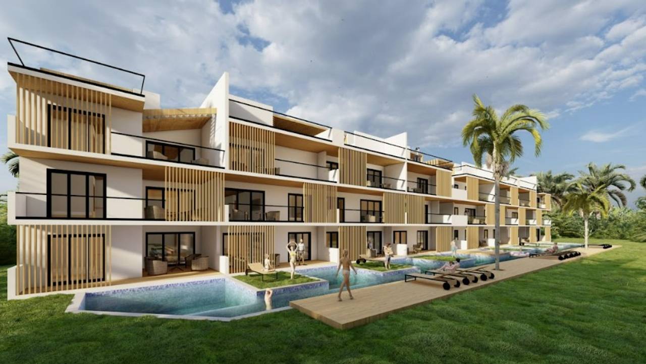 Apartamentos de 2 habitaciones en venta, en Punta Cana