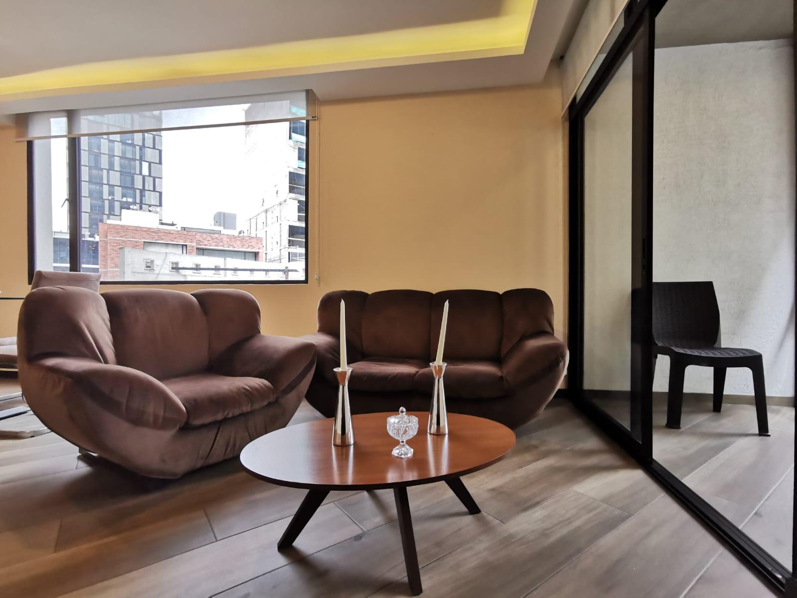 Increible suite en renta sector La Carolina y Republica del Salavador.