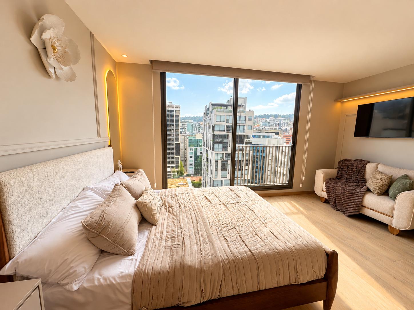 Apartment for rent in Pichincha | Quito | La Carolina, Bélgica y Av. de los Shyris al 170100