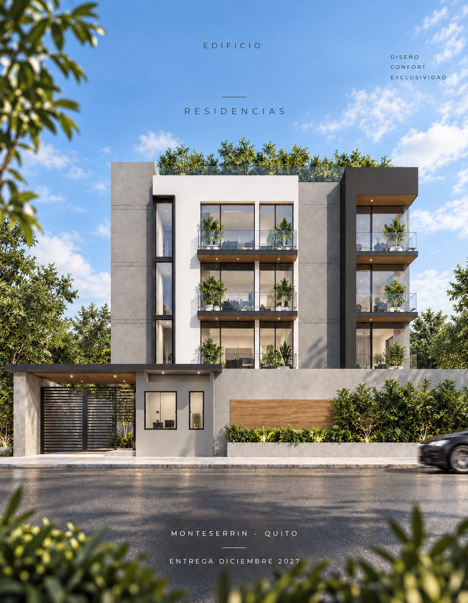 Apartment for sale in Pichincha | Quito | Monteserrín, Proyecto de Departamento por Monteserrin, 58 m²