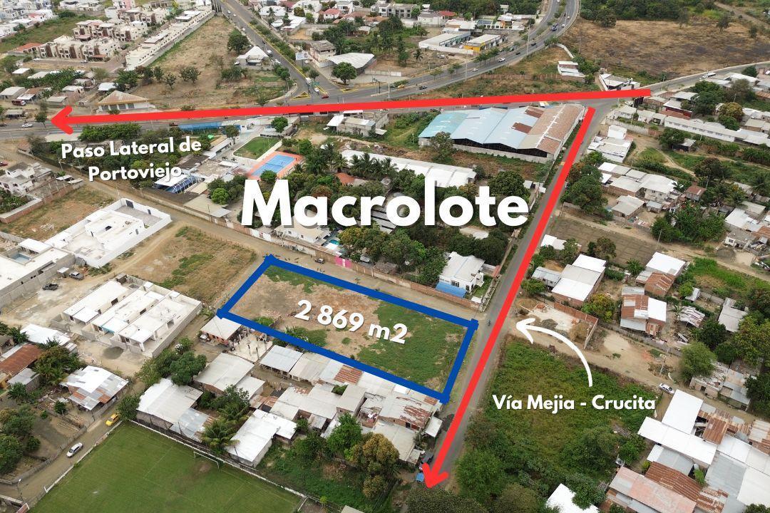 Terreno en venta en Manabí | Portoviejo | Norte de Portoviejo, MIRAFLORES PORTOVIEJO SECTOR EL BAMBI, 2869 ha