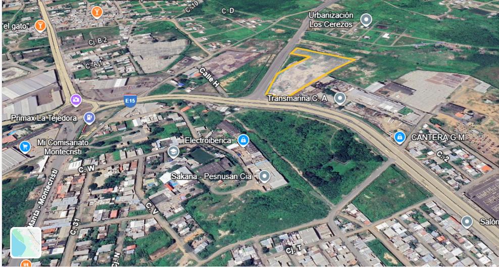 Terreno en venta en Ecuador | Manabí | Montecristi, Vía Circunvalación tramo 2, Sector la Tejedora