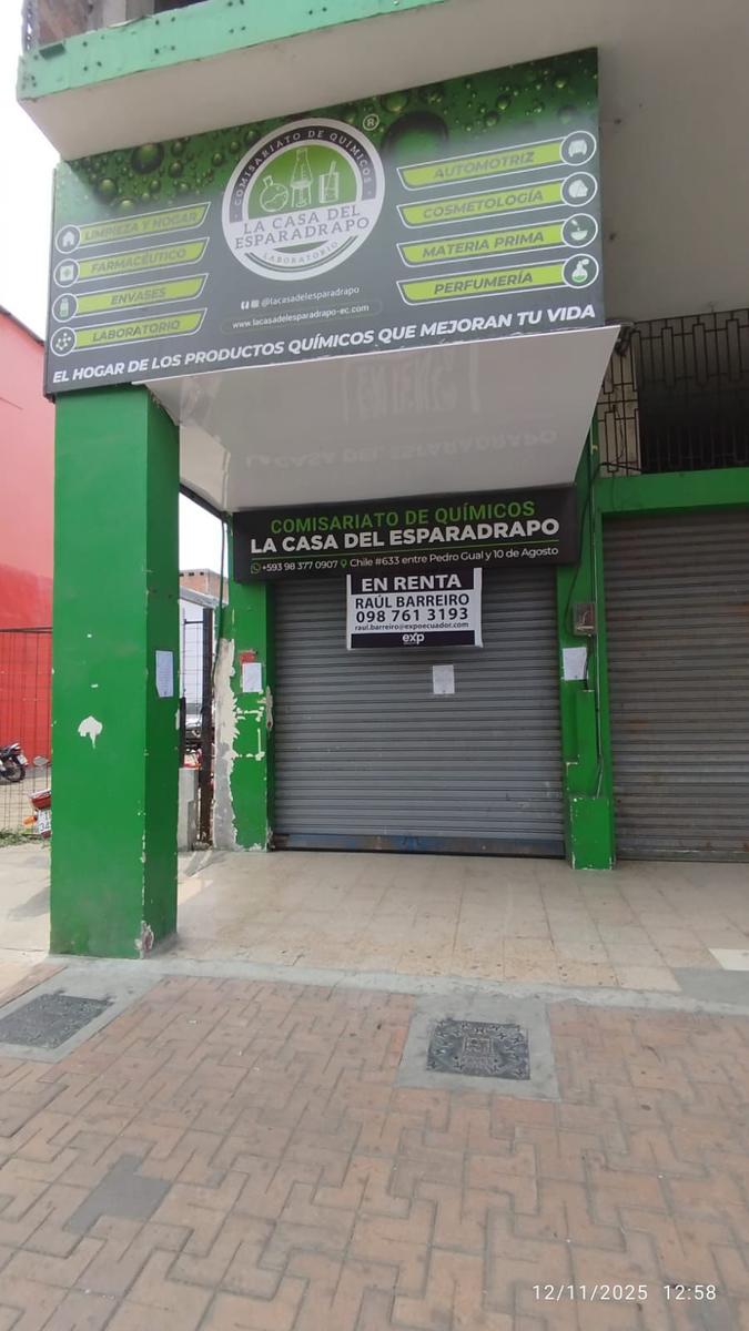 Local en alquiler en Manabí | Portoviejo | Centro de Portoviejo, SE ALQUILA LOCAL COMERCIAL CENTRO DE PORTOVIEJO, 300 m²