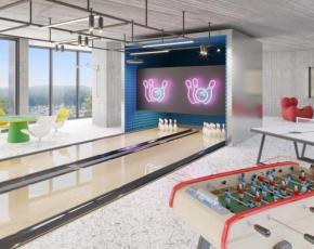 Departamento en venta en Pichincha | Quito | La Carolina, Suite en venta con balcón en el Edificio Iqon, 60 m²