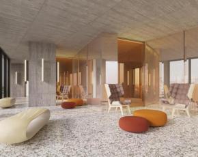 Departamento en venta en Pichincha | Quito | La Carolina, Suite en venta con balcón en el Edificio Iqon, 60 m²