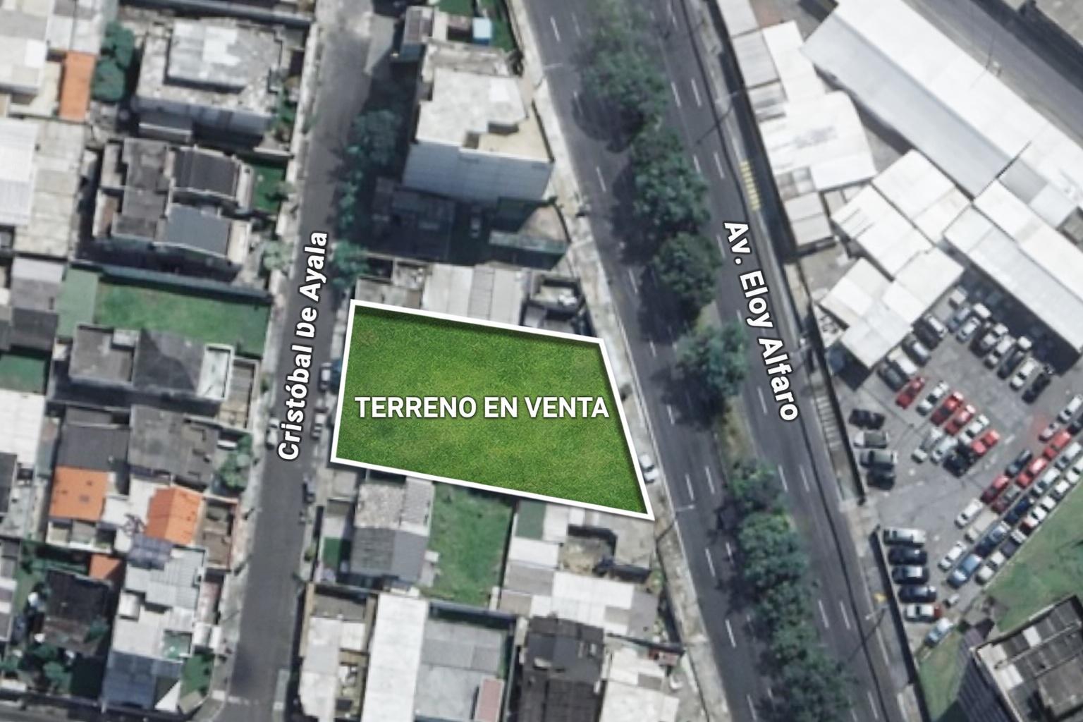 Terreno en venta en Pichincha | Quito | La Kennedy, Av Eloy Alfaro y Cristóbal de Ayala