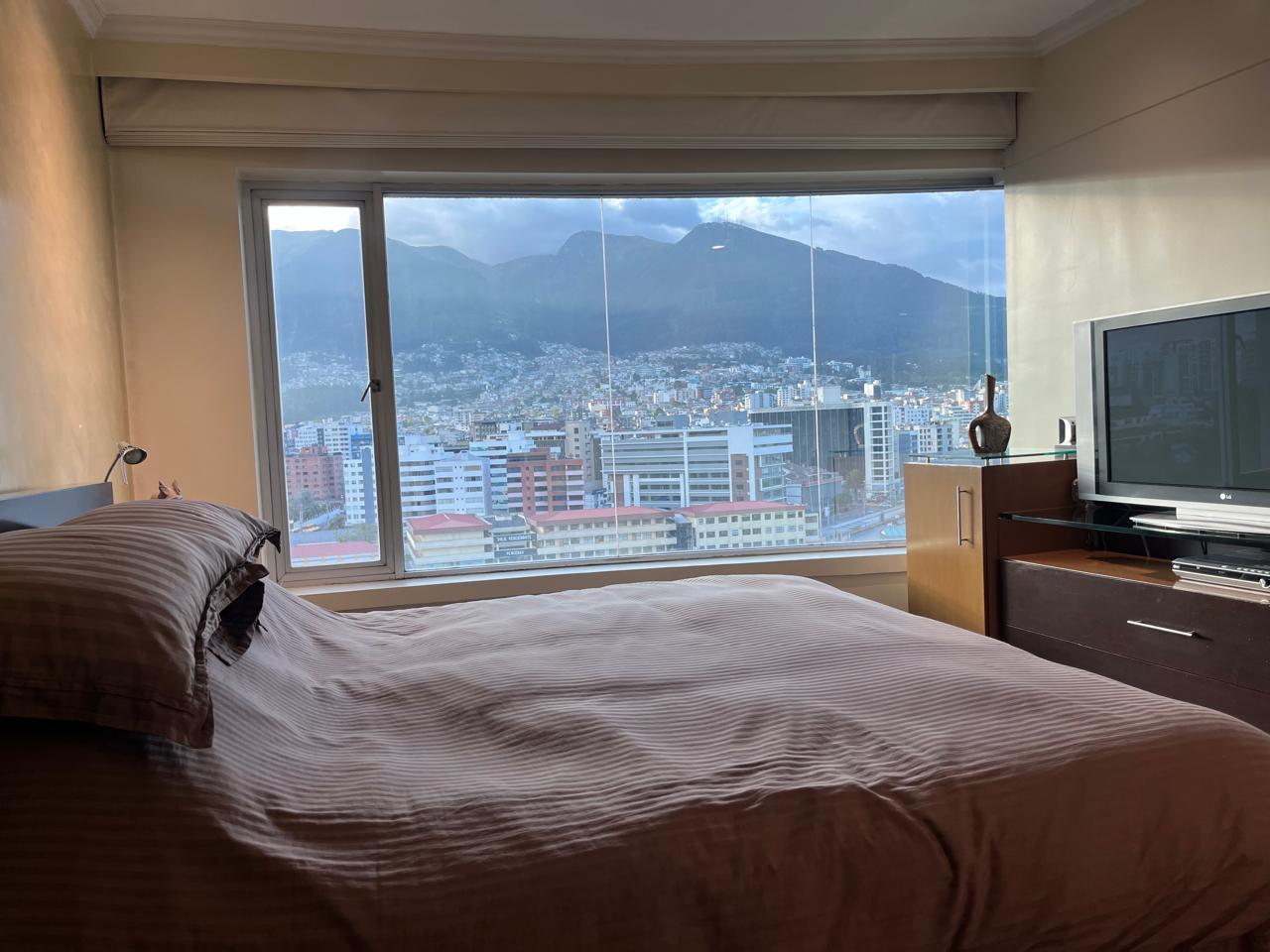 Departamento en alquiler en Pichincha | Quito | La Orellana, SUITE AMOBLADA DE ARRIENDO - HOTEL MARRIOT piso 11 - Amazonas y Orellana