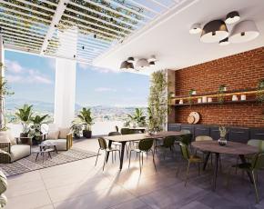 Departamento en venta en Pichincha | Quito | La Carolina, En Venta estudio en Edificio Qondesa, La Carolina piso alto, 39 m²
