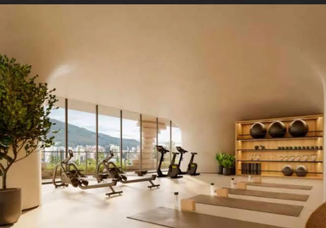 Departamento en venta en Pichincha | Quito | La Carolina, Último estudio con vista directa al parque la Carolina en edificio Qapital Quito, 23 m²