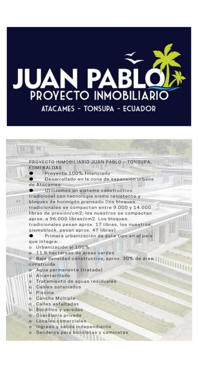 OPPORTUNITY House Urb. Juan Pablo Tonsupa / Under Construction 4