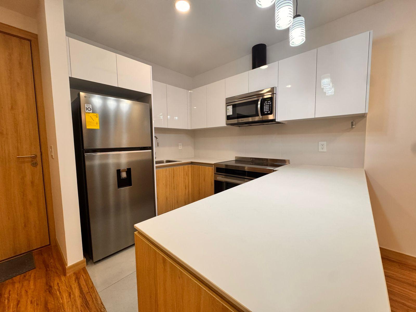 Departamento en alquiler en Pichincha | Quito | La Carolina, Suite de venta en el edificio Seis Residencias norte de Quito, 50 m²