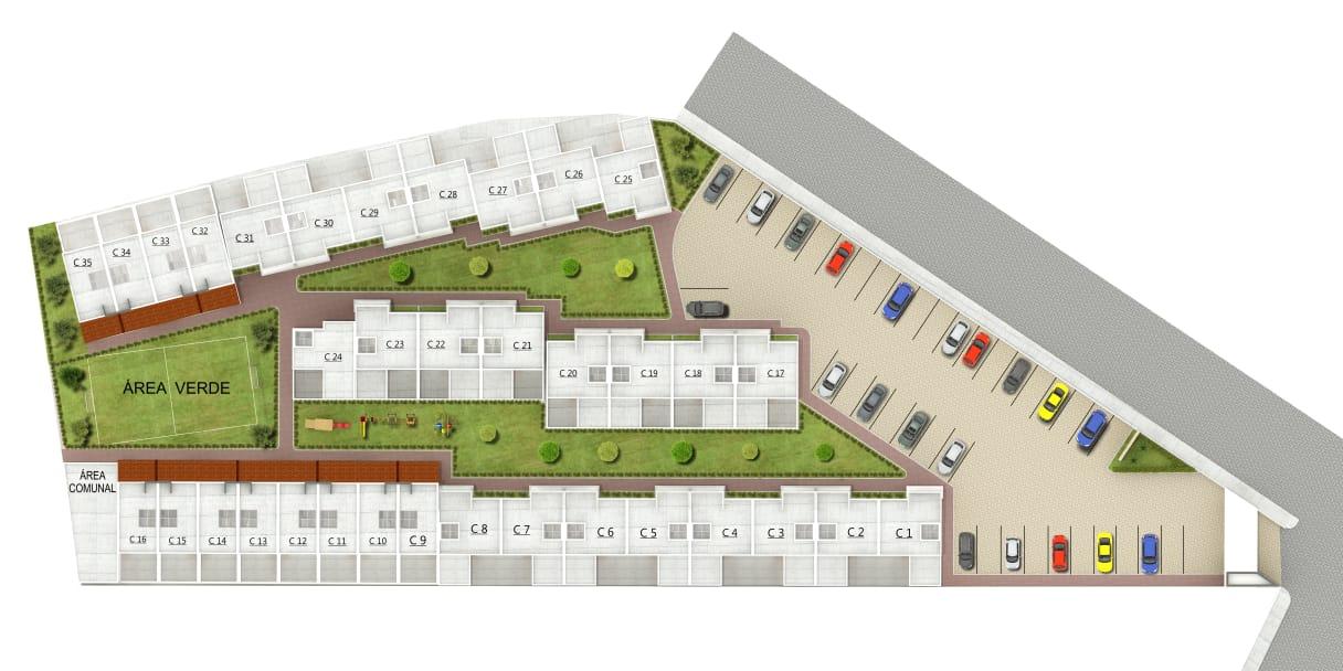 Mitad del Mundo, Residential Project "San Antonio", Calle 21 de Mayo