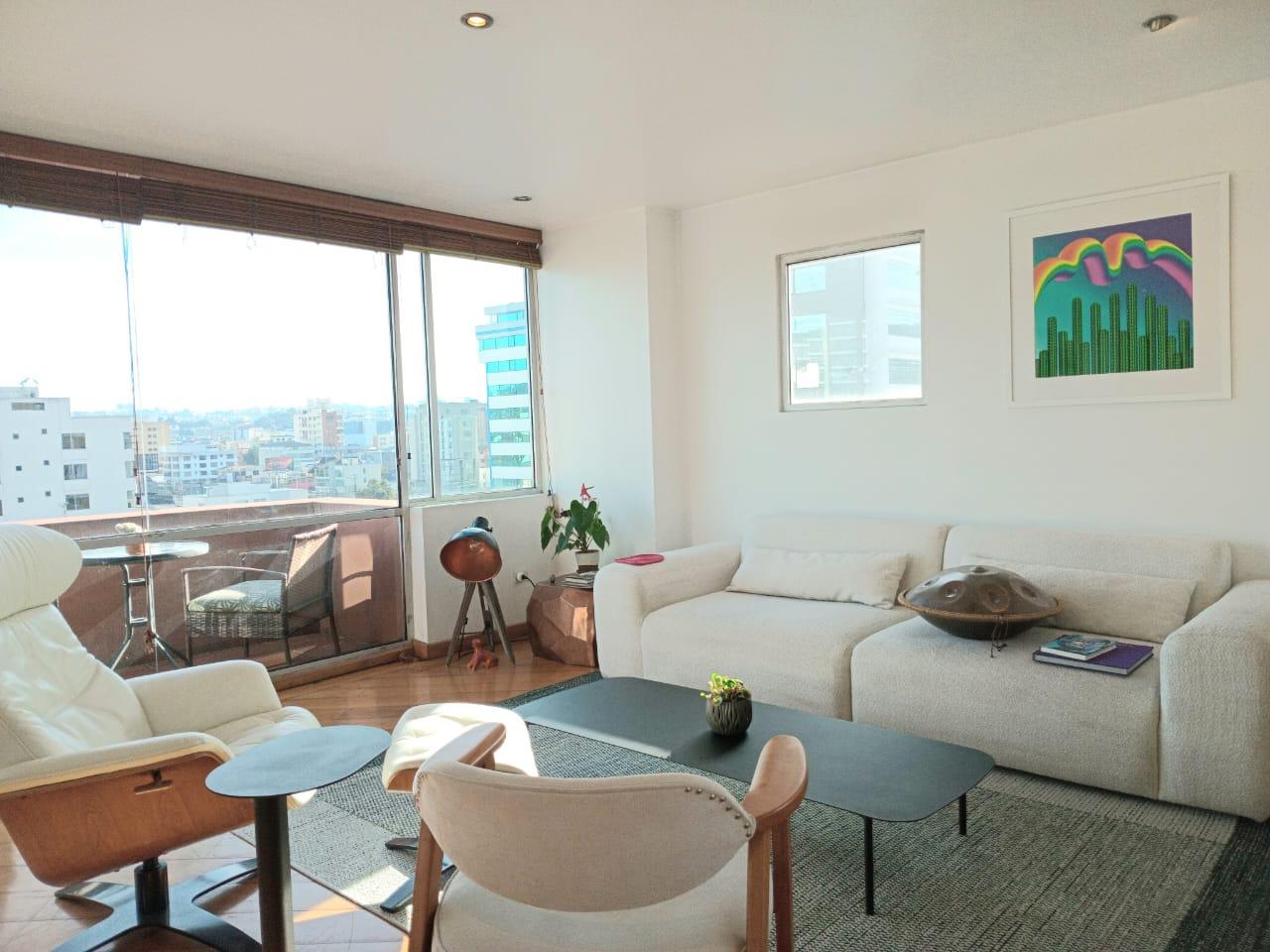 Departamento en venta en Pichincha | Quito | Iñaquito, Calle El Telégrafo y Shyris, sector La Carolina, 148 m²