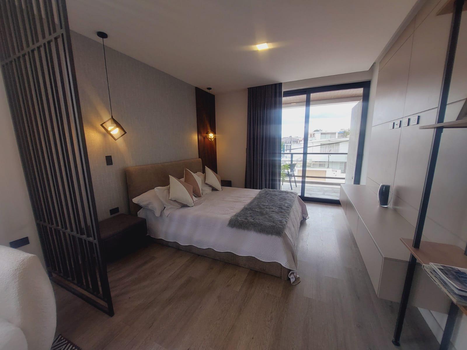 Departamento en venta en Pichincha | Quito | El Batán, QUICENTRO VENTA ESTUDIO BALCON PARQUEADERO BODEGA, 45 m²