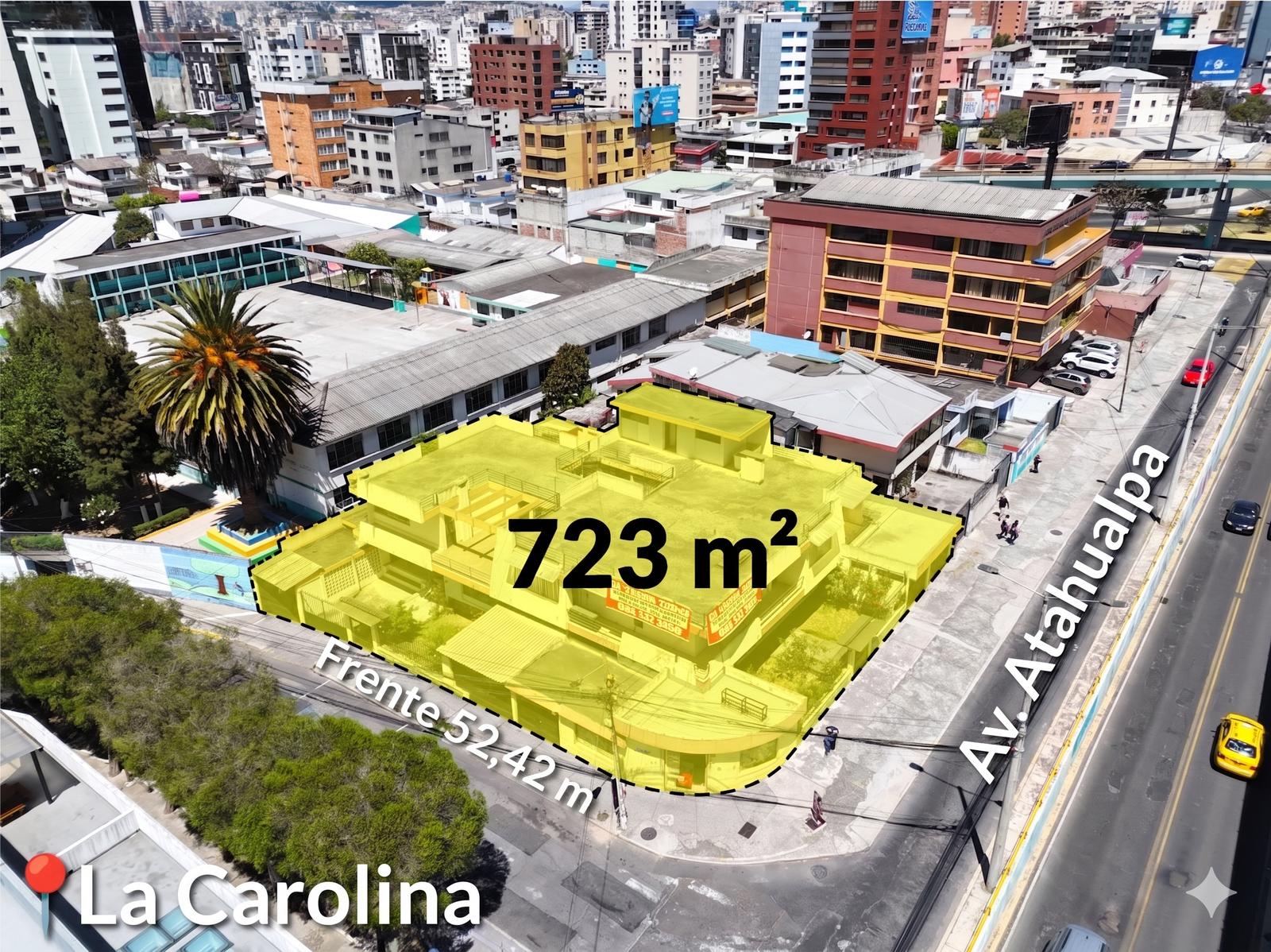 Terreno en venta en Pichincha | Quito | La Carolina, ATAHUALPA - E1-172 E IÑAQUITO