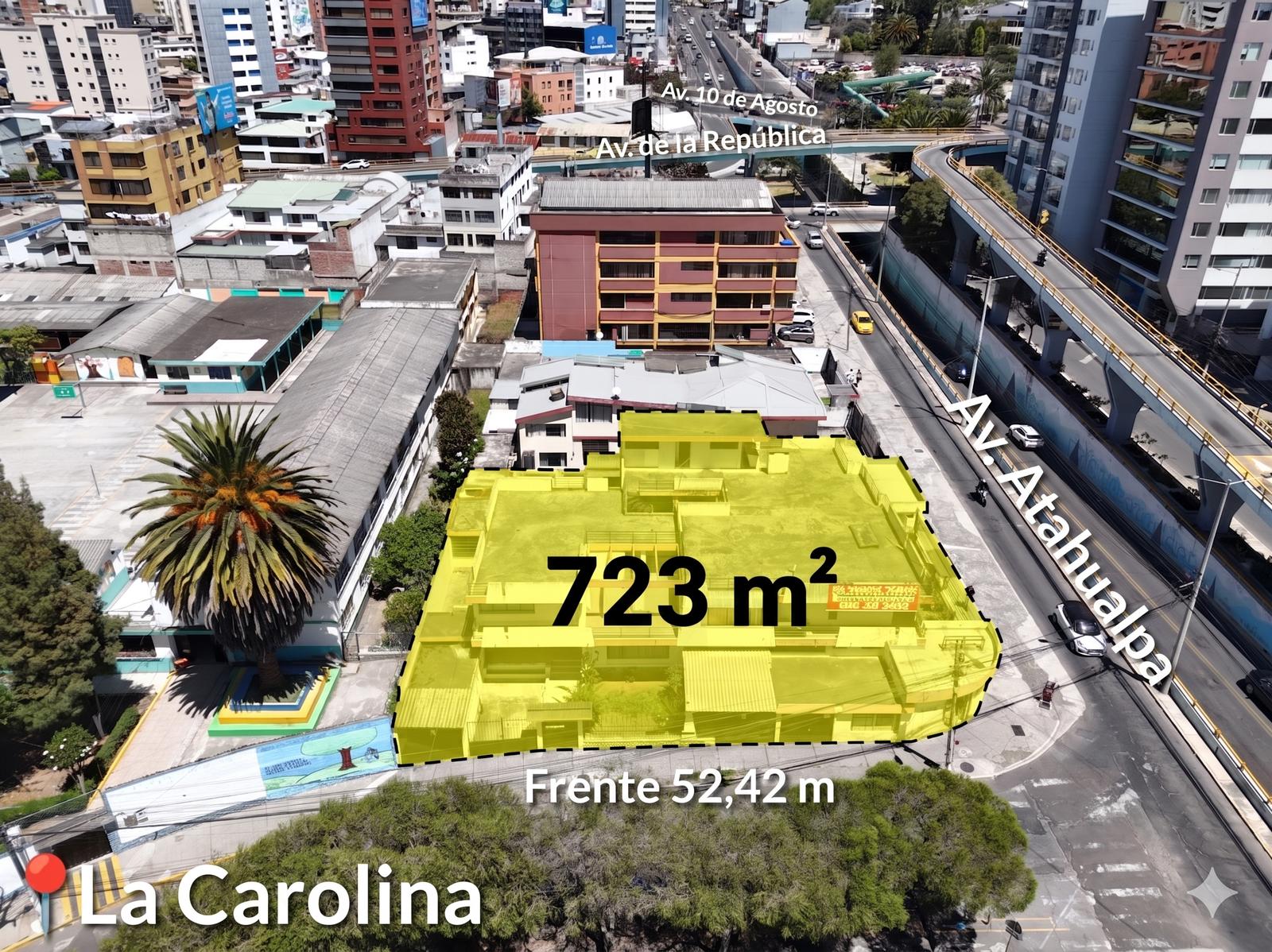 Terreno en venta en Pichincha | Quito | La Carolina, ATAHUALPA - E1-172 E IÑAQUITO
