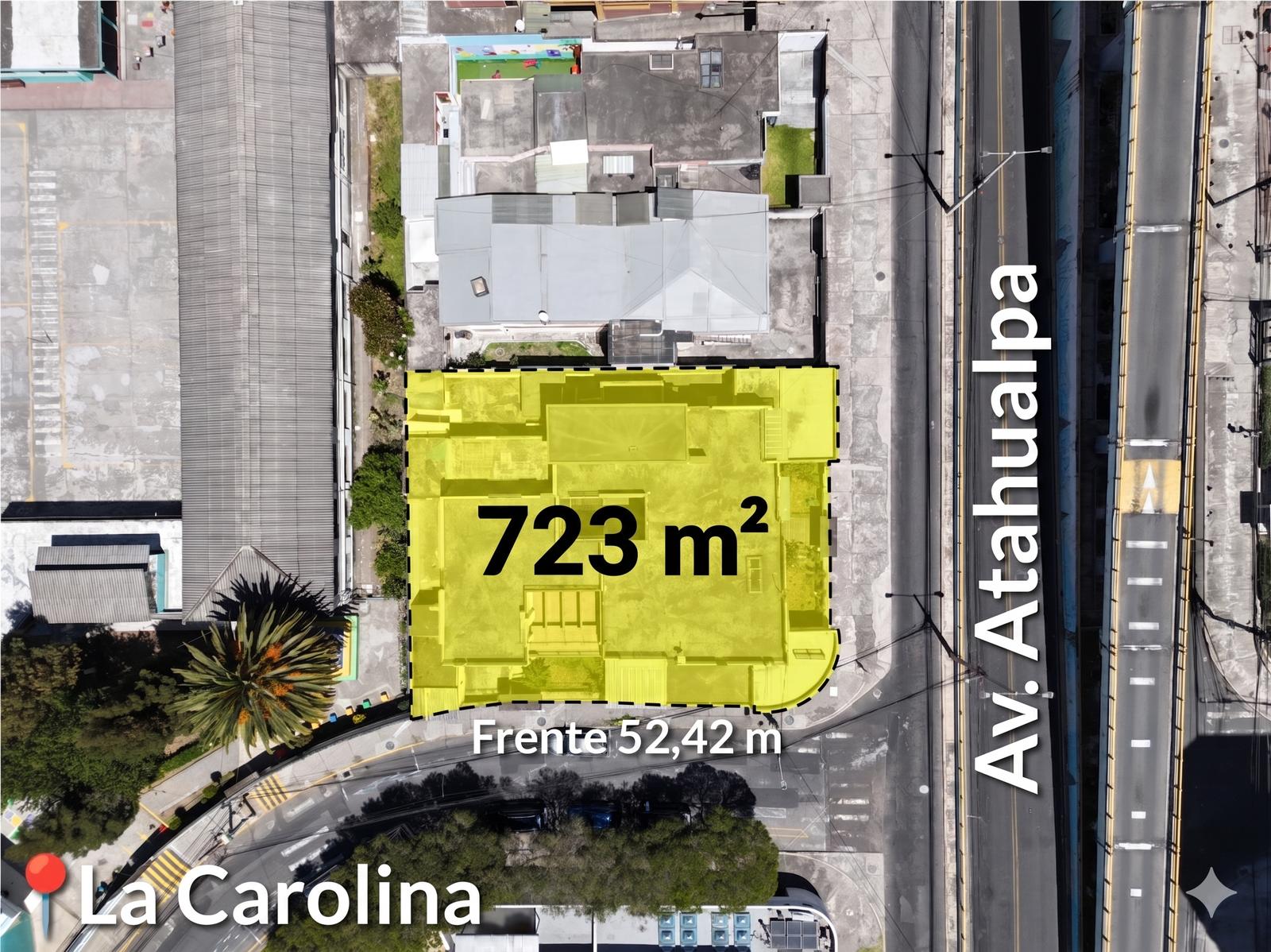 Terreno en venta en Pichincha | Quito | La Carolina, ATAHUALPA - E1-172 E IÑAQUITO