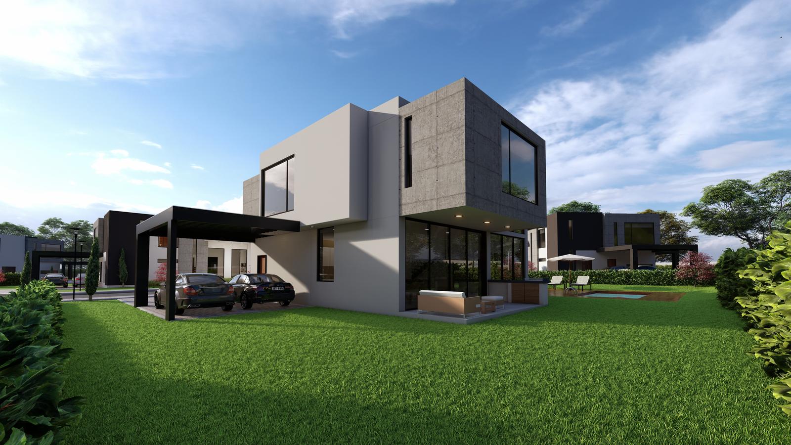 Casa en venta en Pichincha | Quito | Puembo, Proyecto de 4 casas cerca de Arrayanes con amplios Jardines, 350 m²