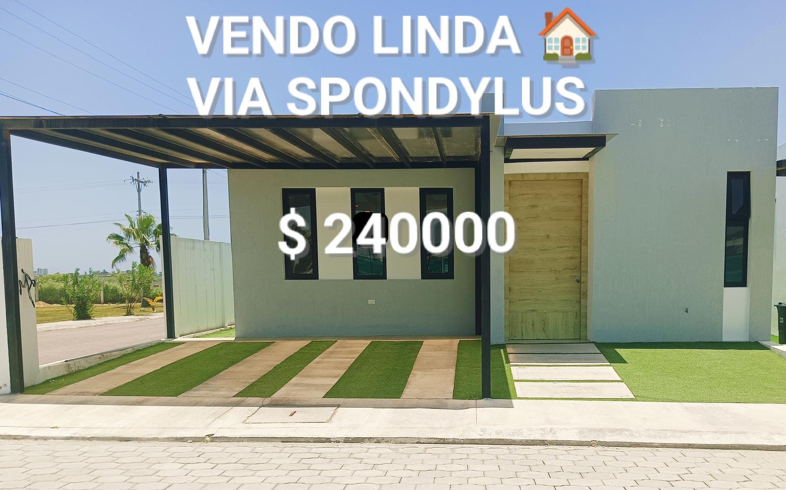 Casa en venta en Santa Elena | Santa Elena | Ballenita, Punta Blanca. Ciudadela Blue Villas, via Spondylus, Santa Elena, 220 m²