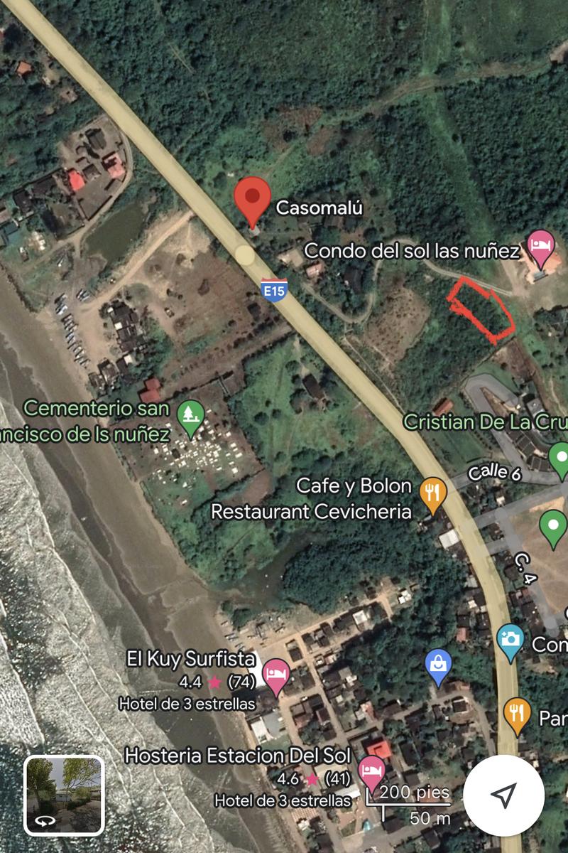 Terreno en venta en Santa Elena | Santa Elena | Manglaralto, Las nuñez - La Entrada - Ruta del Spondylus, 700 m²