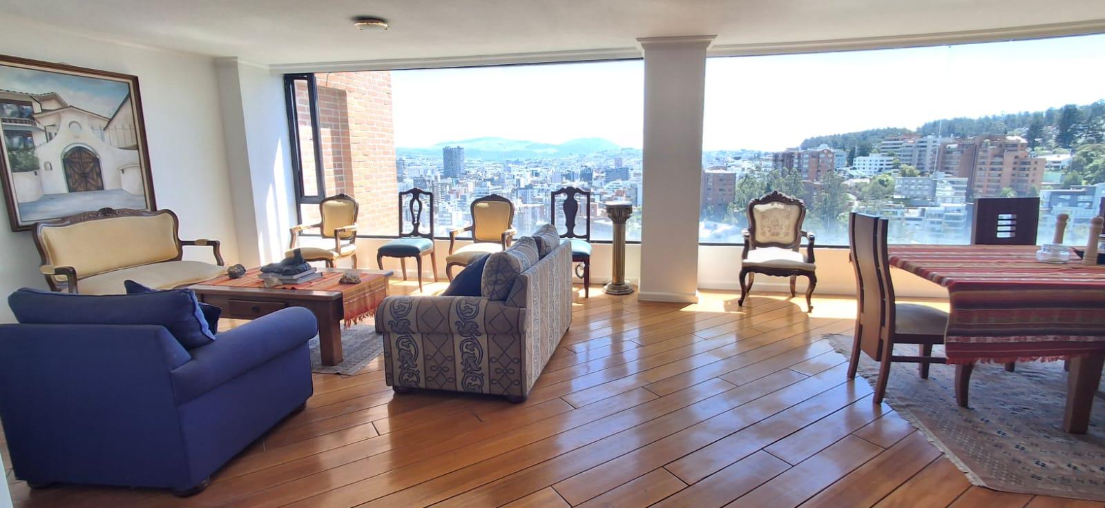 For Rent Furnished Apartment González Suárez 180m² 2