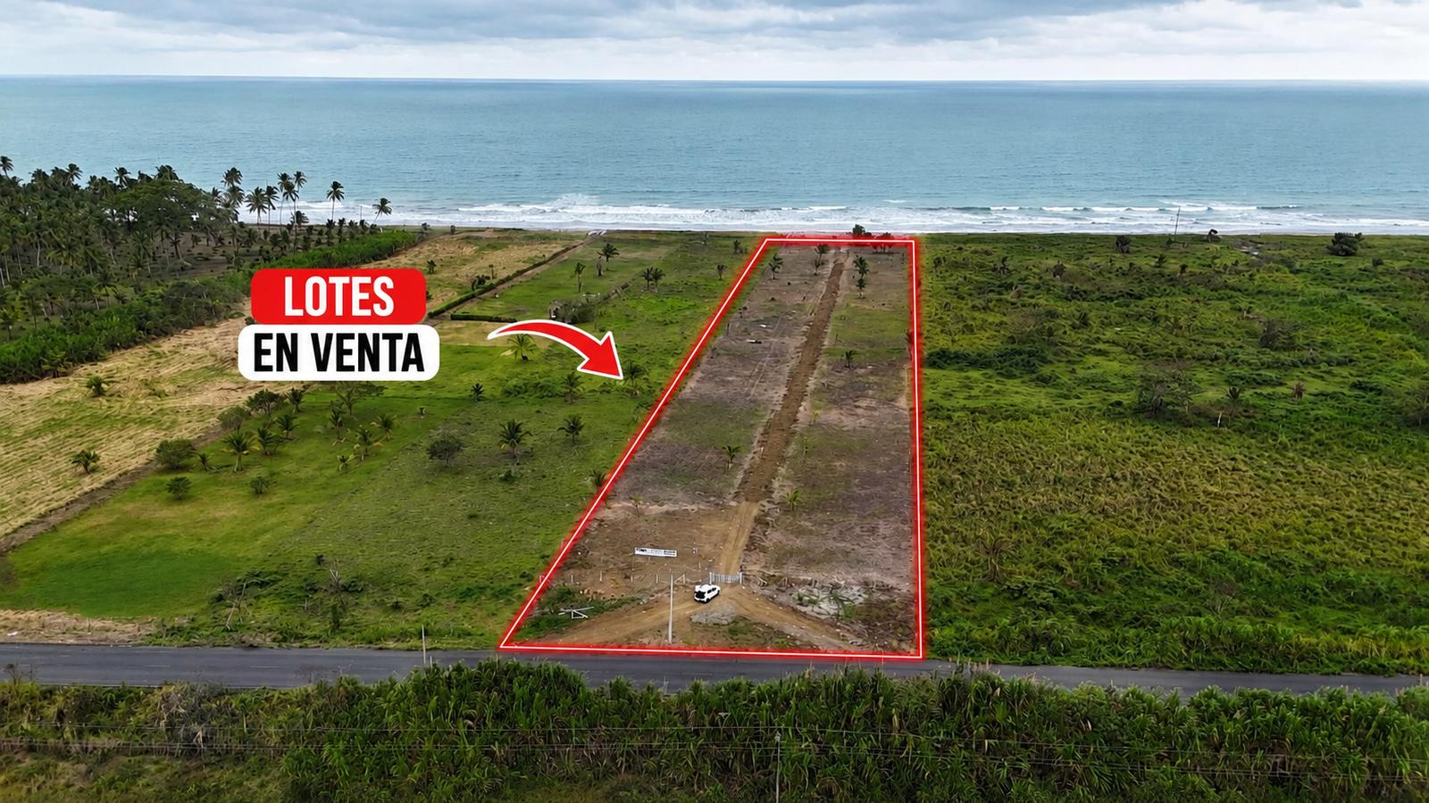 Terreno en venta en Manabí | Pedernales | Cojimíes, Vía Pedernales - Cojimíes