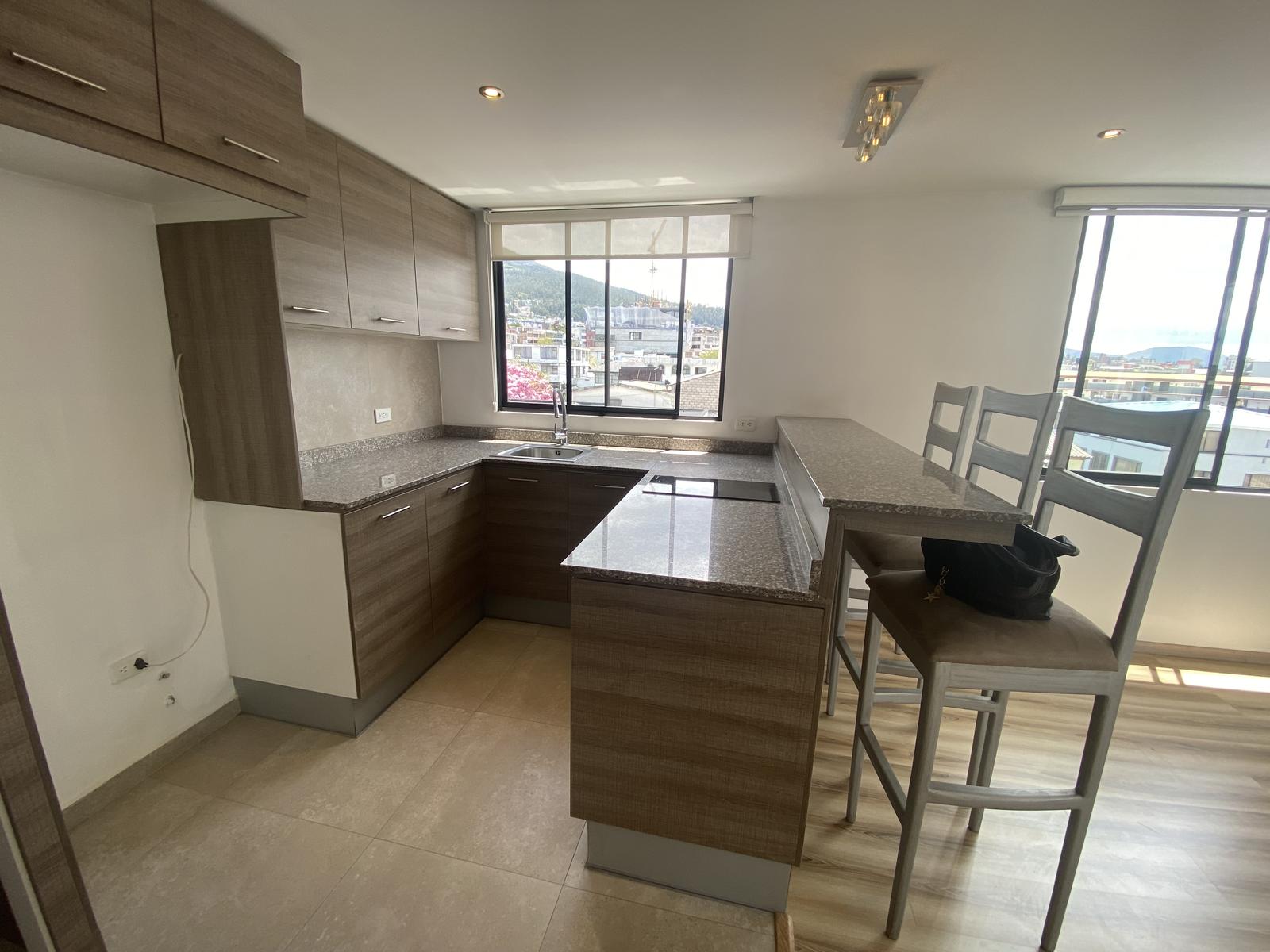 Departamento en alquiler en Pichincha | Quito | Rumipamba, Antonio de Ulloa y Pedro Bedon, 59 m²