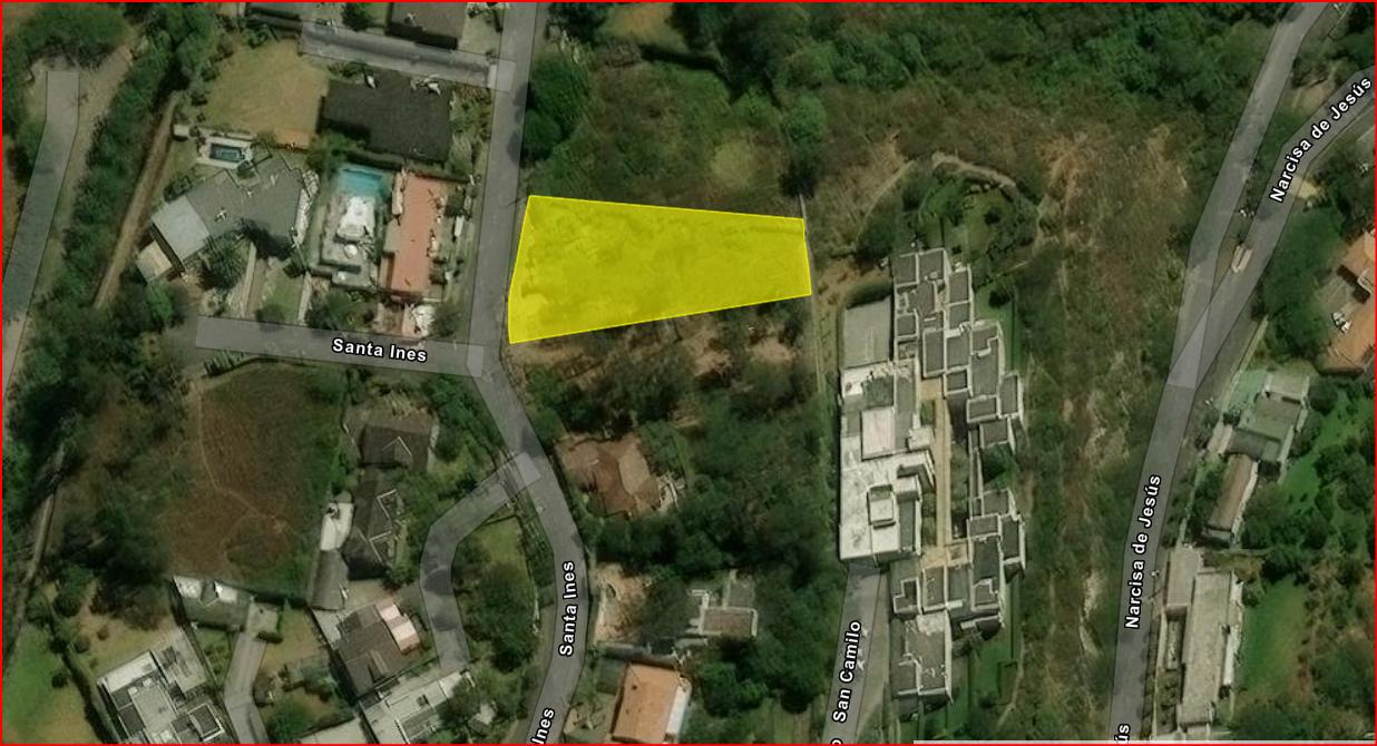 Terreno for sale in Pichincha | Quito | Cumbayá, URBANIZACION PILLAGUA | TERRENO 1482M2 EN LA PARTE ALTA DE LA URBANIZACION