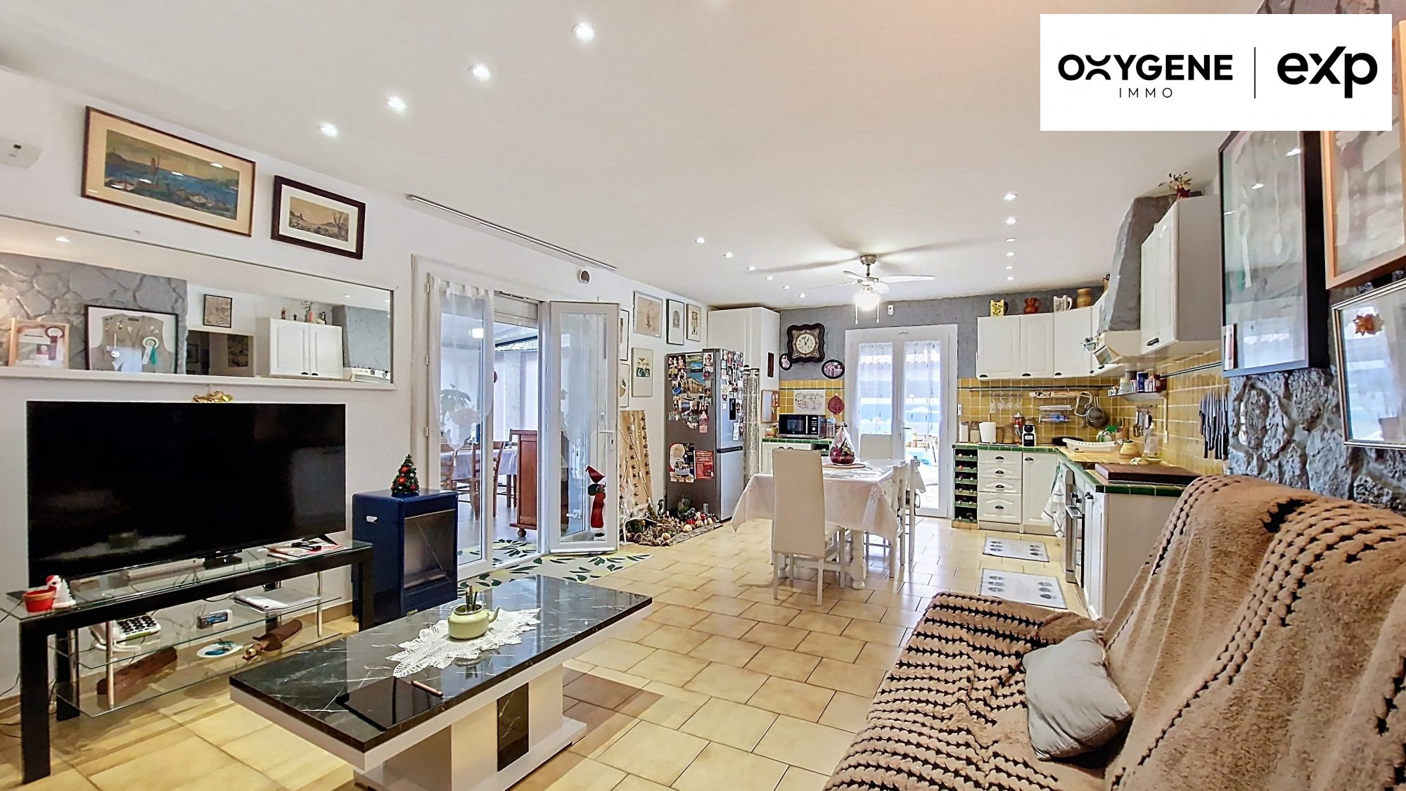 Vente en viager occupé 1 tête - Villa Plain-pied 120m²