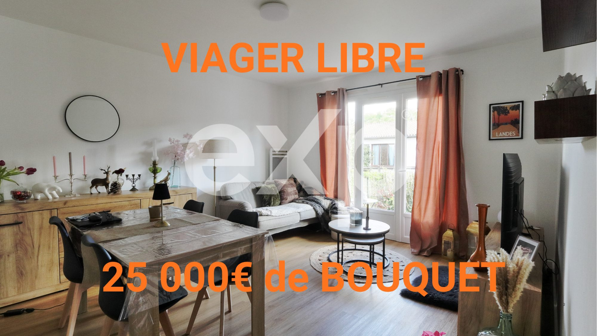 VIAGER LIBRE AVEC LOCATAIRE EN PLACE - INVESTISSEMENT CLÉ EN MAIN