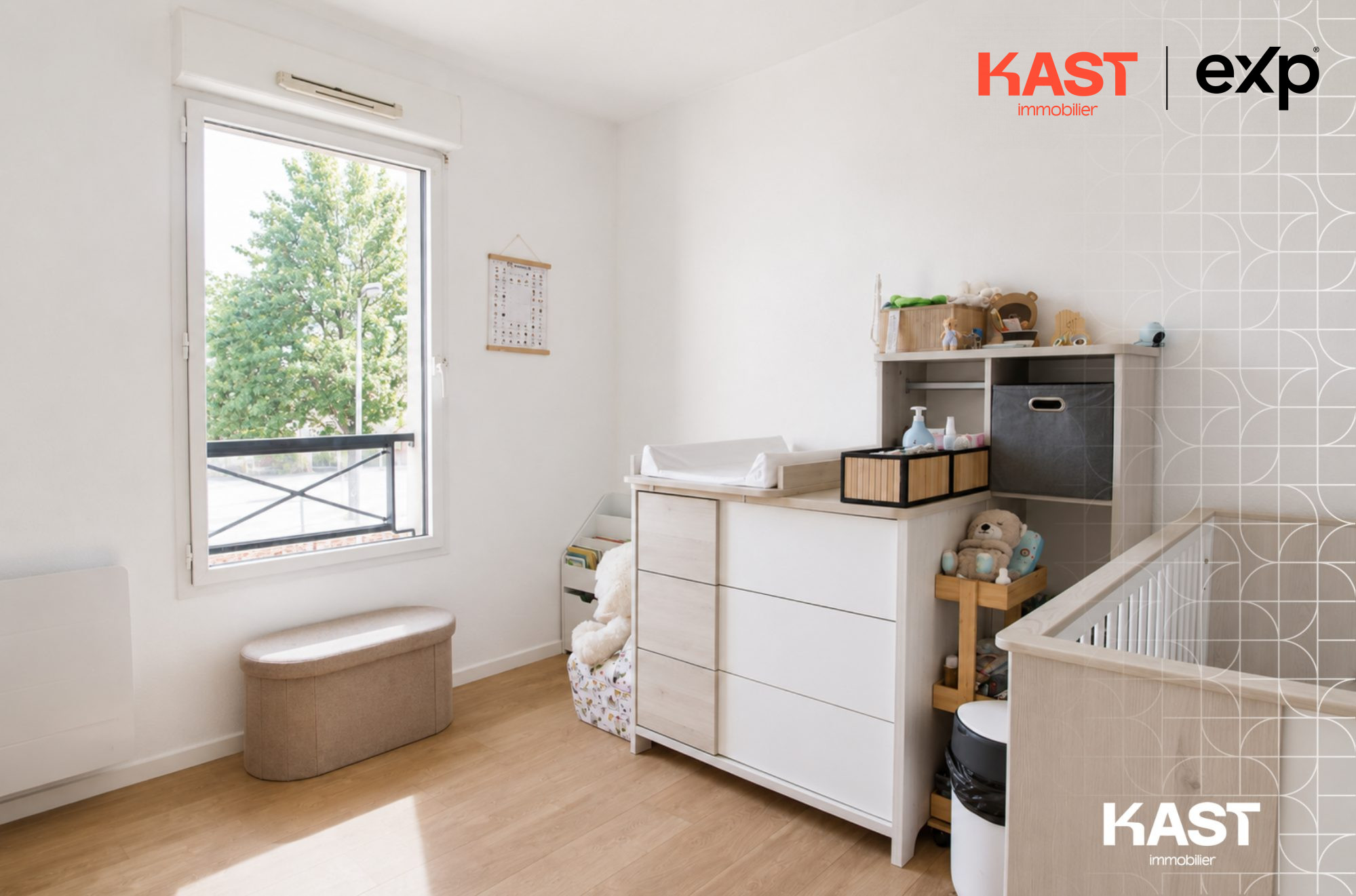 T3 avec ascenseur, balcon et garage – Domagné