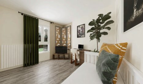 Appartement à louer à Strasbourg, 28 m²