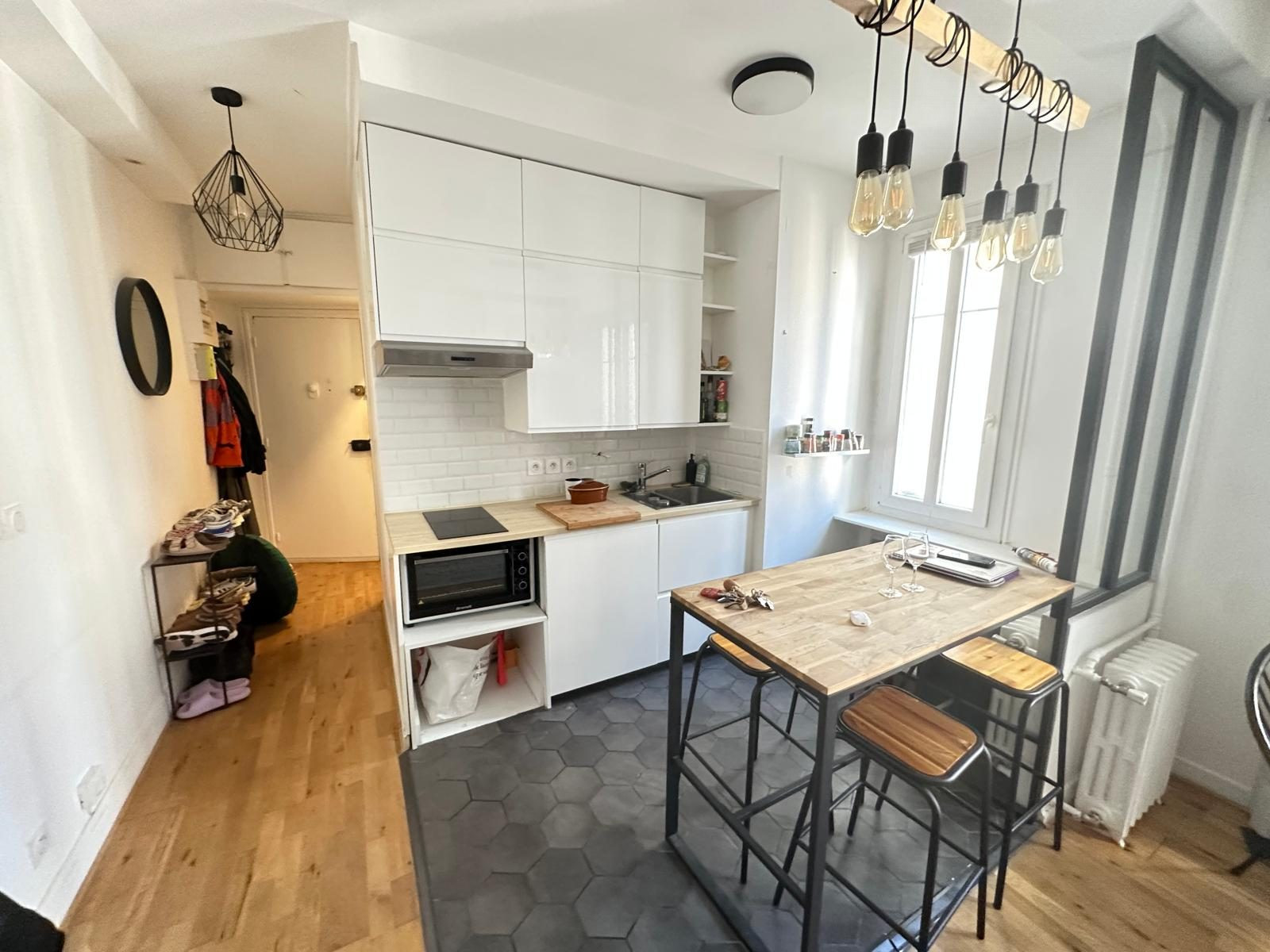 Apartment for rent in Paris, 31 m²