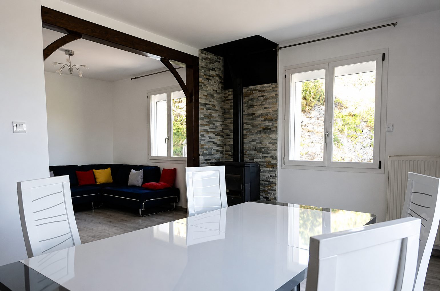 Maison avec vue panoramique sur la vallée du Lot