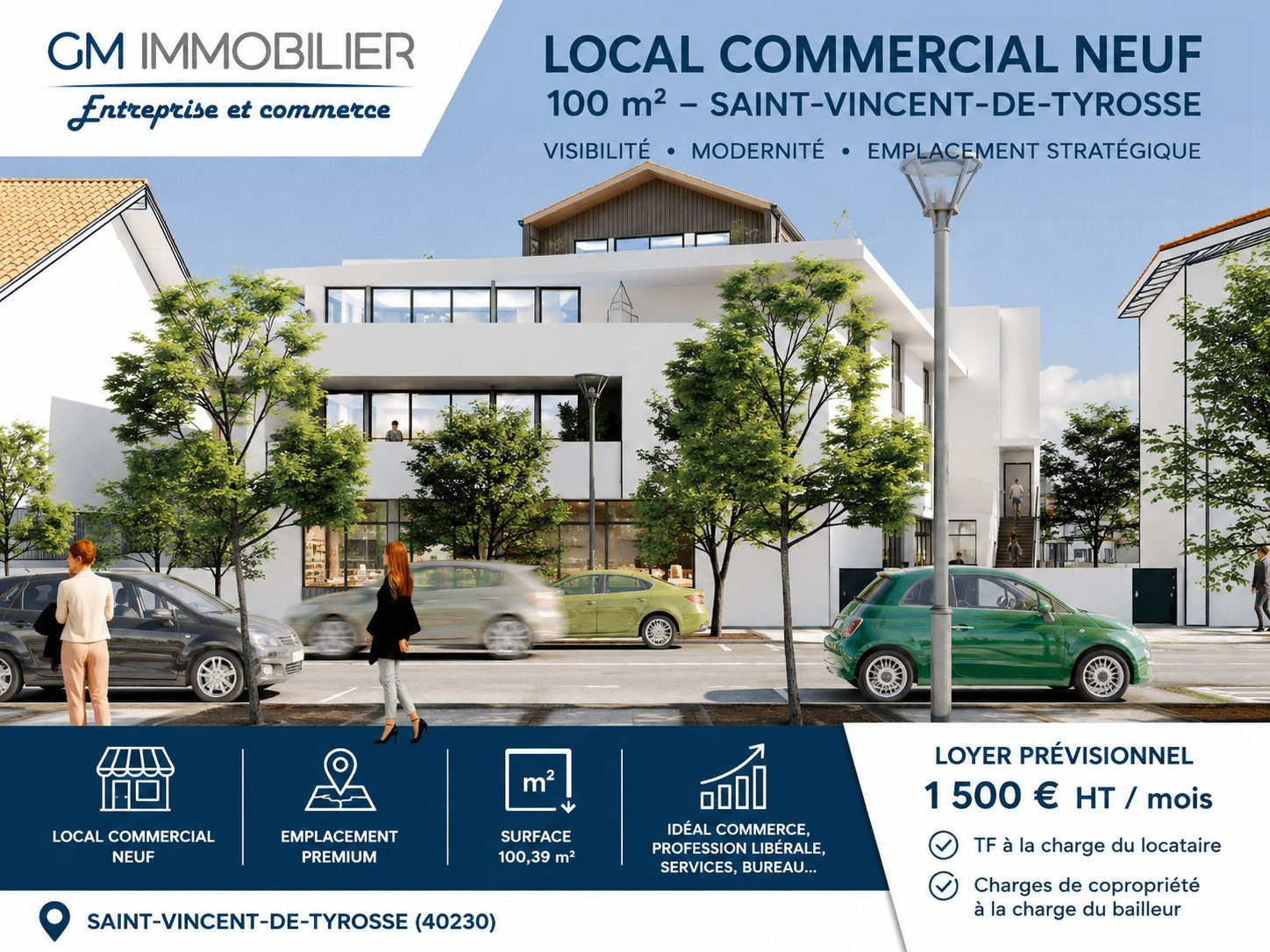 Tyrosse - Local commercial neuf