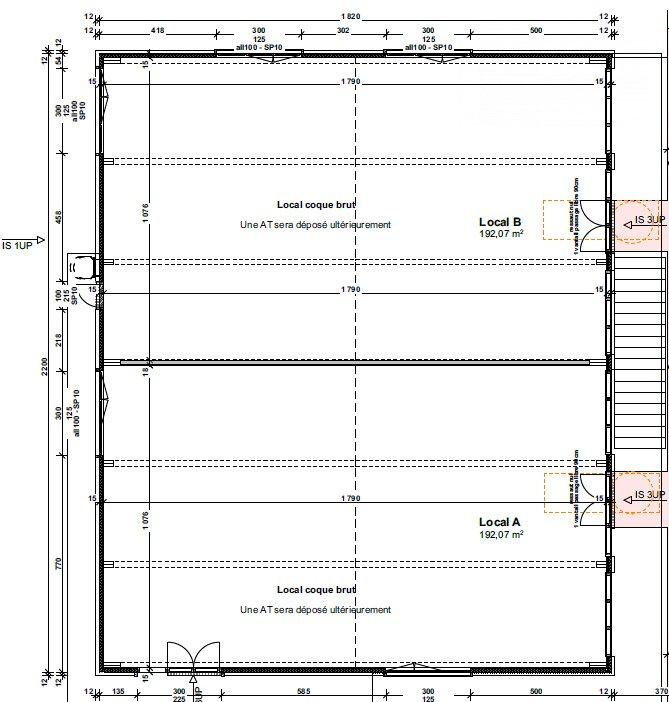 Immobilier pro à louer à Saint-Paul-lès-Dax