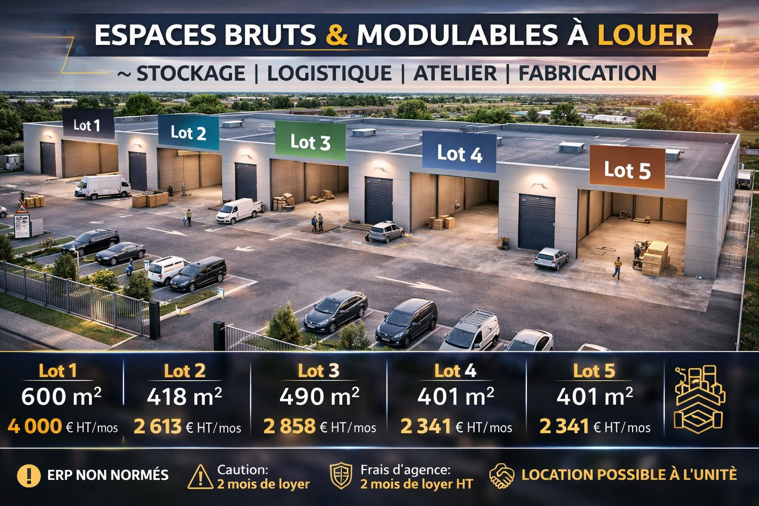 Immobilier pro à louer à Mont-de-Marsan