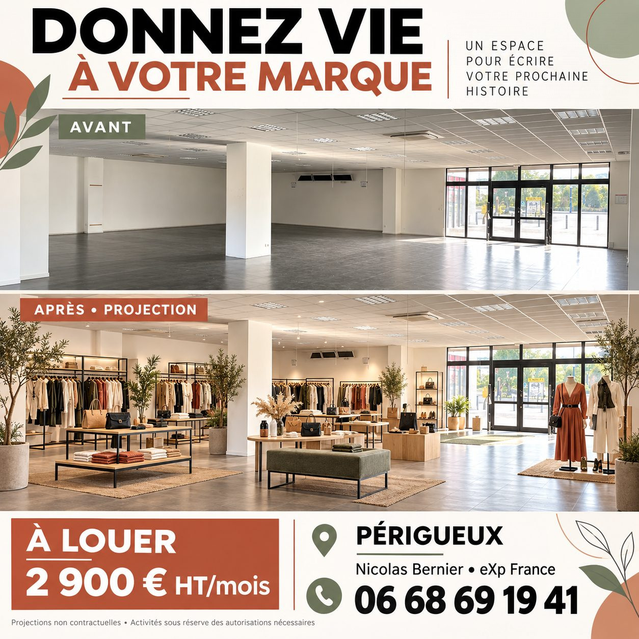 Commercial Real Estate for rent in Périgueux