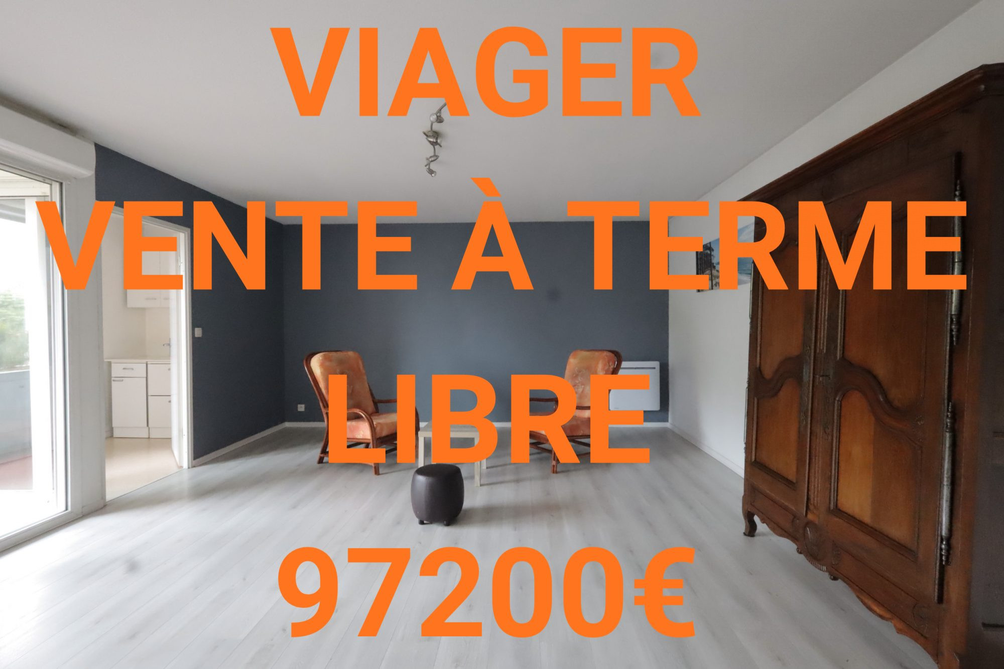 CENON - ÉTOILE DE PALMER - T3 de 64,76 m² avec balcon de 9 m² - Vente à terme libre