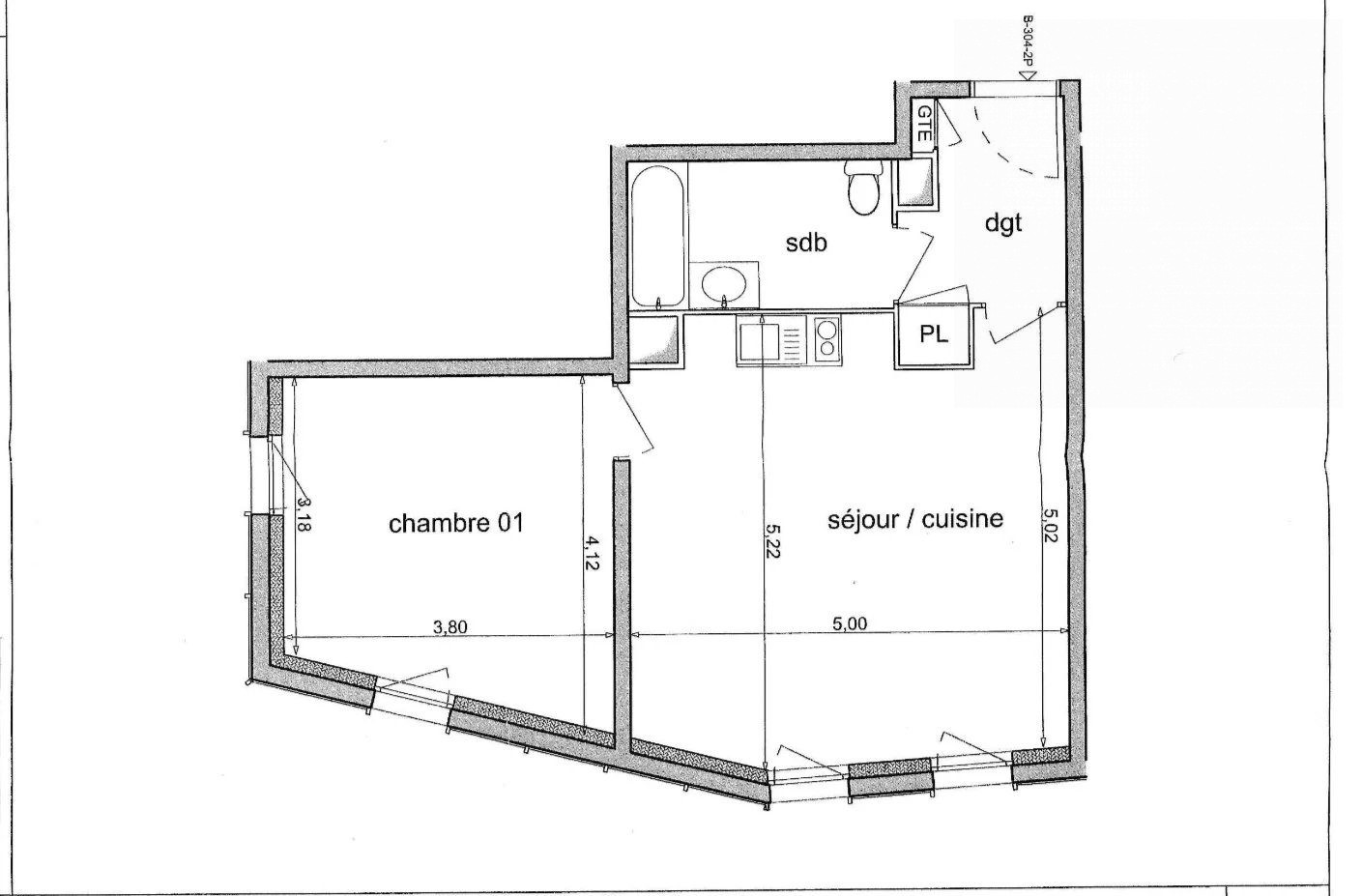 Appartement 2 pièces 48 m² · à Orly · 48 m² · 185 000 €
