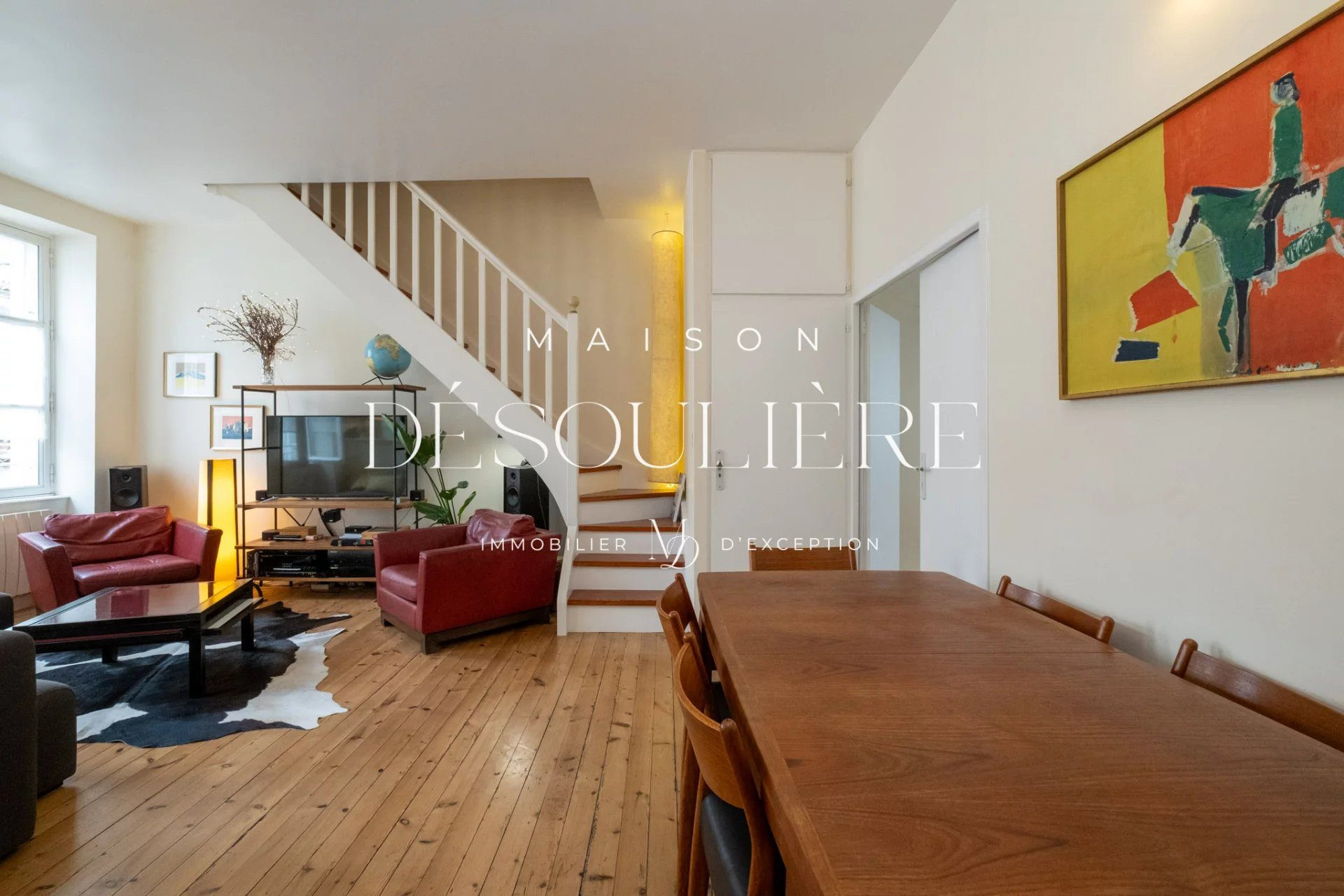 Appartement de caractère en duplex au cœur du centre historique de La Rochelle