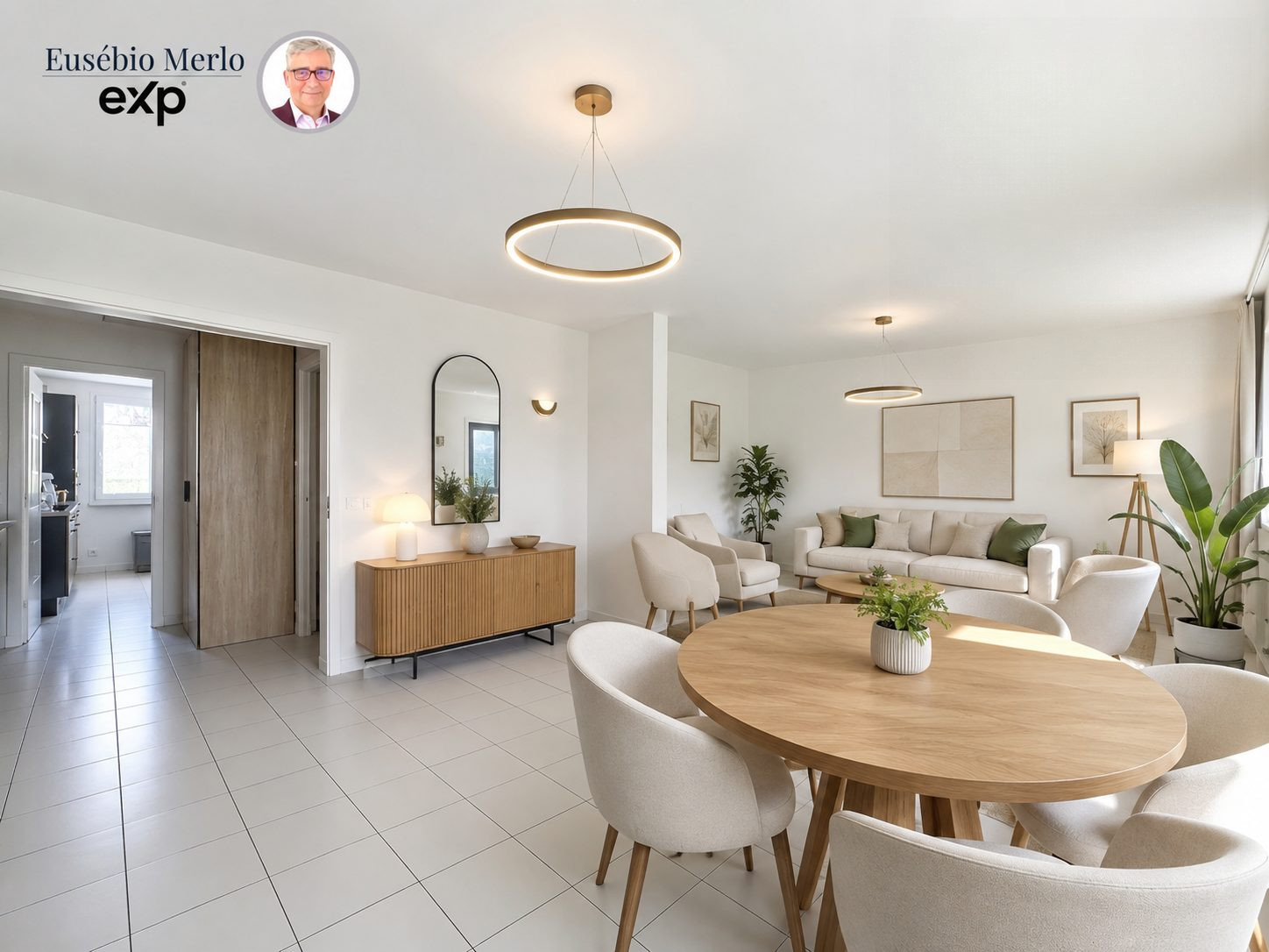 Meylan – Quartier des Ayguinards, appartement familial traversant 5 pièces (101 m²)
