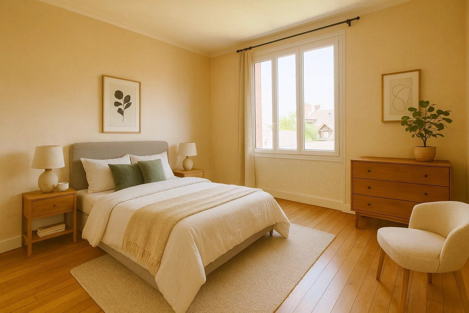 03200 VICHY - APPARTEMENT- QUARTIER DE FRANCE 3 PIÈCES AVEC DEUX BALCONS -ET CAVE