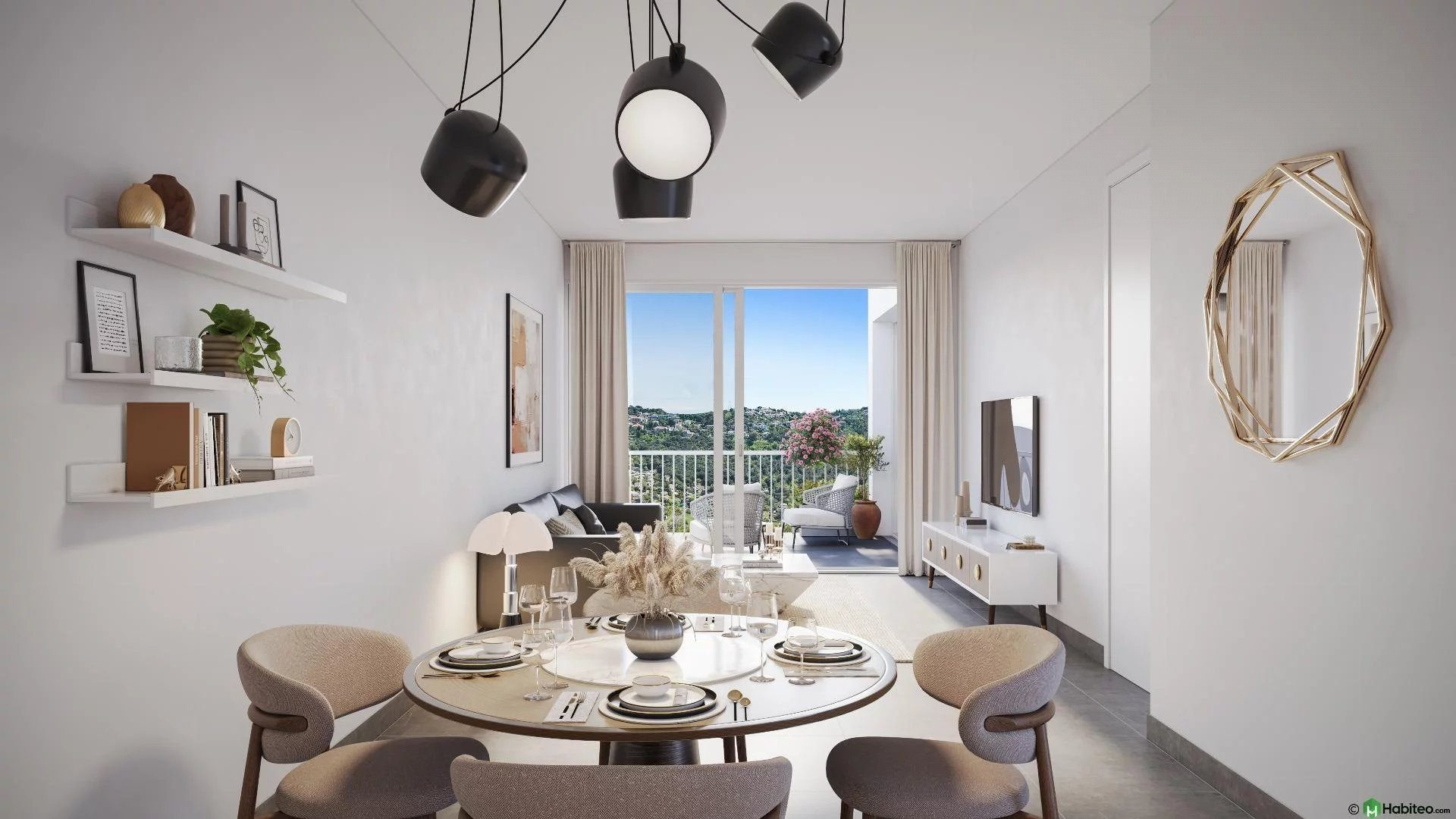Appartement à vendre à La Turbie, 51 m²