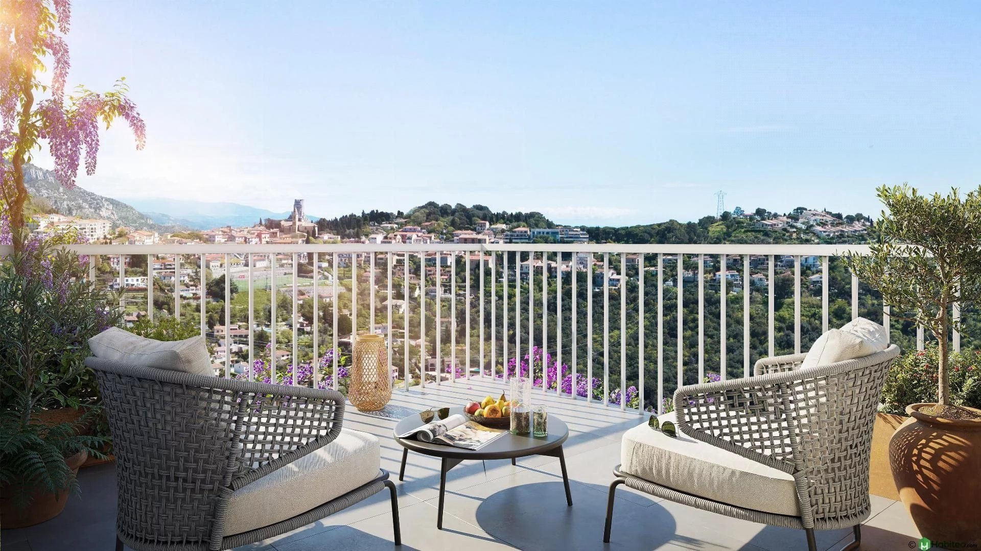 Apartment for sale in La Turbie, 80 m²