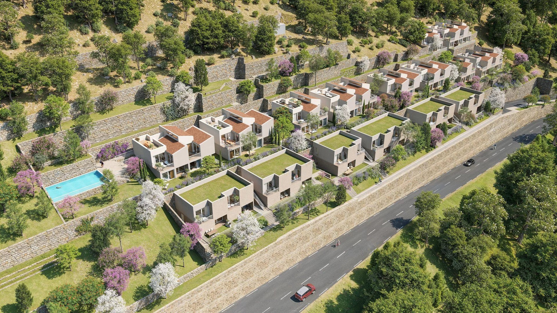 Apartment for sale in La Turbie, 80 m²