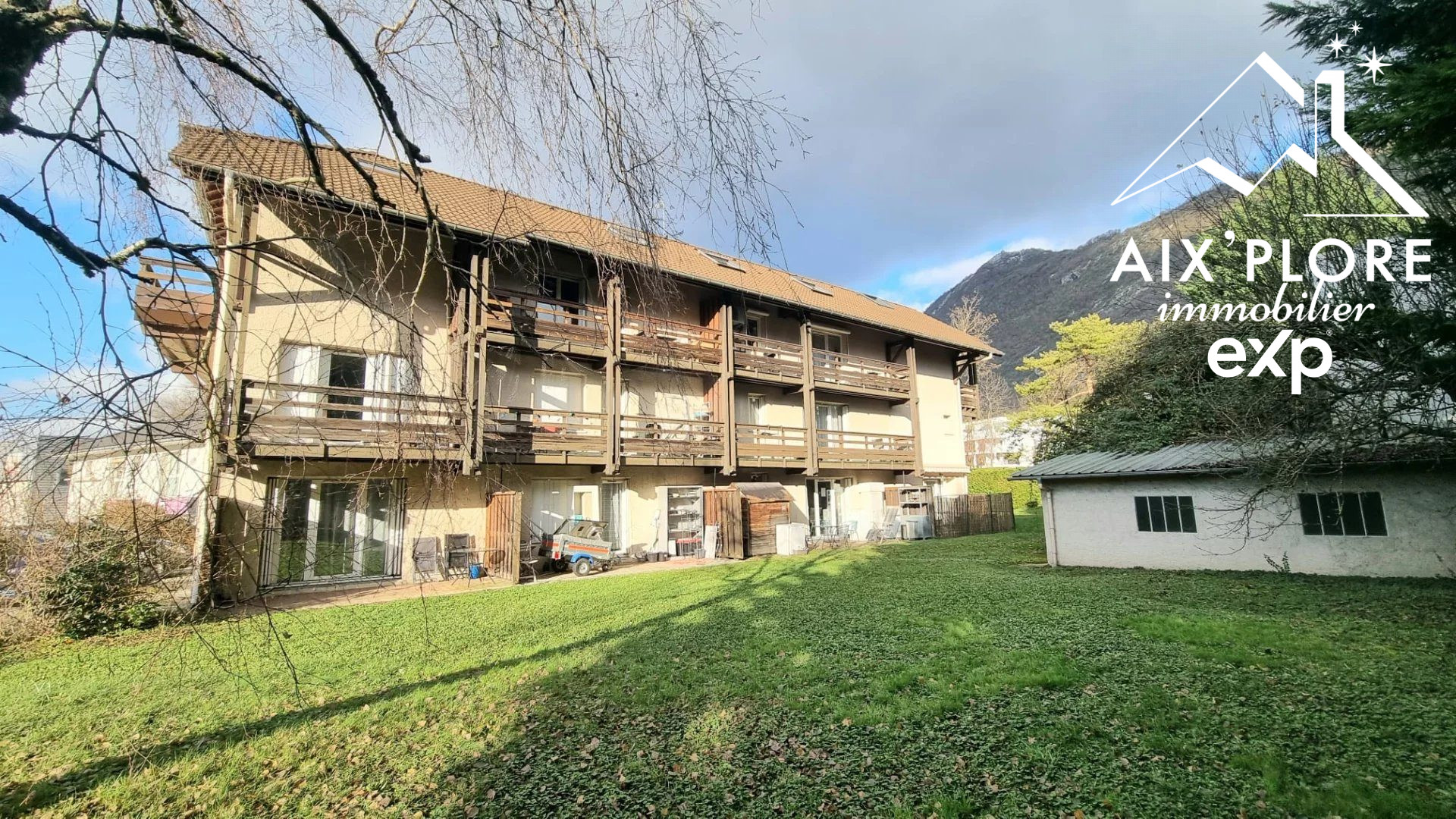 VENTE – APPARTEMENT T1 bis atypique – 2 Chambres + cave - CHALLES-LES-EAUX