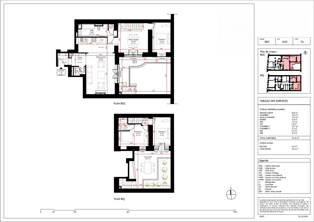 Apartment for sale in Nice, 94 m²