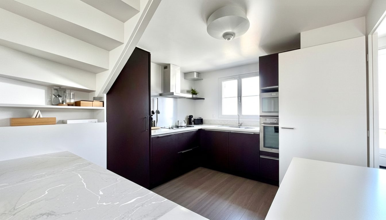Triplex 97 m² au coeur de Bailly-Romainvilliers