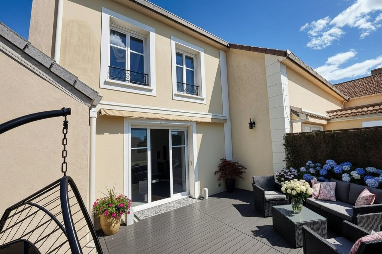 Triplex 97 m² au coeur de Bailly-Romainvilliers